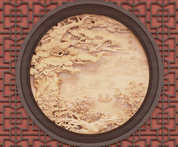 Chinese Style Wall Decoration-ID:548620948