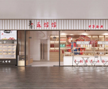 New Chinese Style Facade Element-ID:995712049