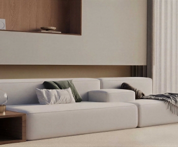 Modern Three-seat Sofa-ID:824538951