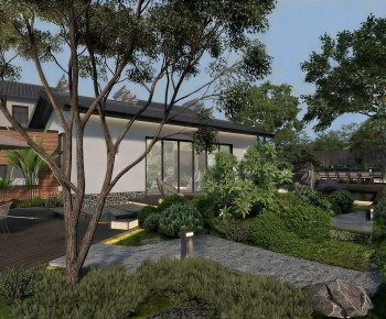 Modern Courtyard/landscape-ID:112202883