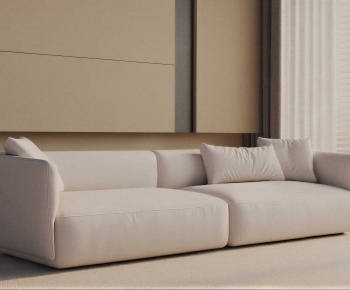 Modern Three-seat Sofa-ID:164229949