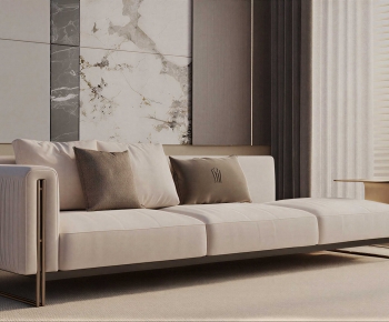 Modern Three-seat Sofa-ID:908215059