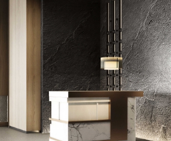 Modern Reception Desk-ID:749159105