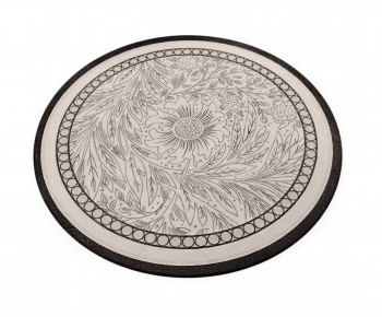 Modern Circular Carpet-ID:945317037