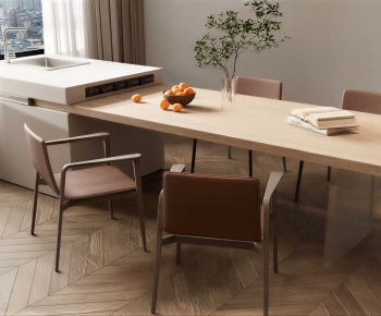 Modern Dining Table And Chairs-ID:473265892