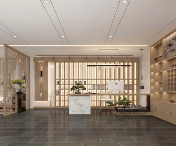 New Chinese Style Teahouse Tea House-ID:108093983