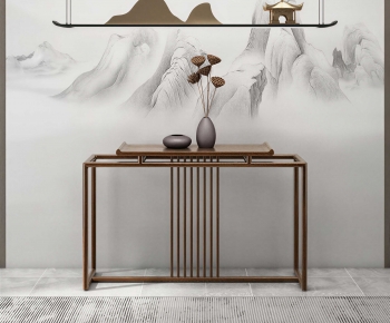 New Chinese Style Console-ID:539860964