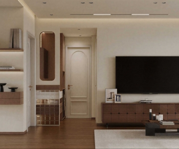 Modern A Living Room-ID:136336096