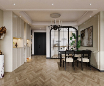 French Style Dining Room-ID:444978956