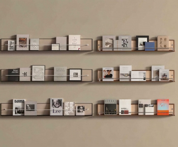 Modern Bookshelf-ID:842298034