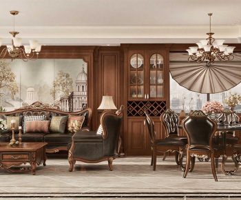 European Style A Living Room-ID:428966056