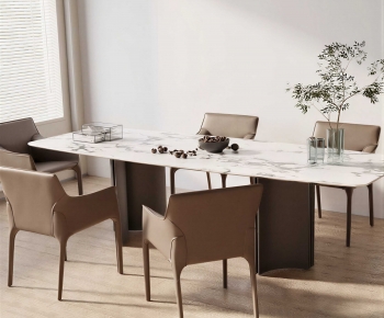 Modern Dining Table And Chairs-ID:690865045