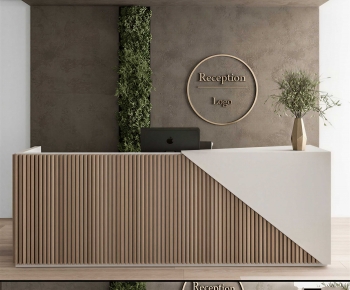 Modern Reception Desk-ID:285840996