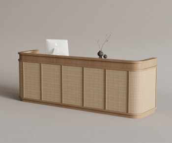 Modern Reception Desk-ID:132890946