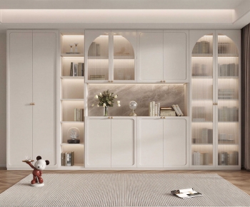 French Style Bookcase-ID:554505115