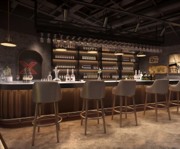 Industrial Style Bar-ID:190689698