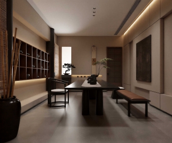 Wabi-sabi Style Tea House-ID:390263081