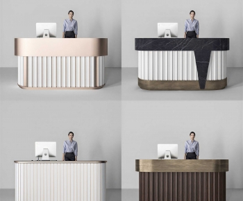Modern Reception Desk-ID:599720522