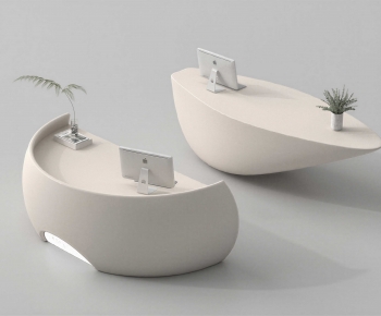 Modern Reception Desk-ID:438252935