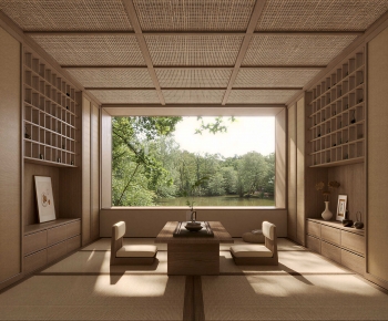 Wabi-sabi Style Tea House-ID:667269952