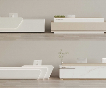 Modern Reception Desk-ID:112766038