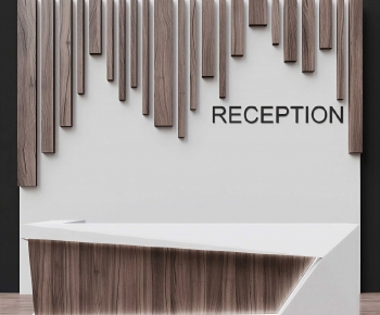 Modern Reception Desk-ID:543005943