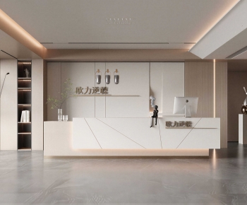 Modern Reception Desk-ID:588993072