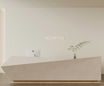 Modern Reception Desk-ID:258122921