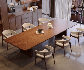 Modern Dining Table And Chairs-ID:285262119