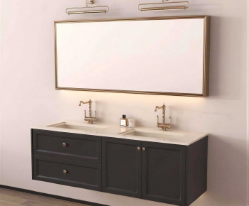 French Style Bathroom Cabinet-ID:802932987