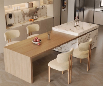 Modern Dining Table And Chairs-ID:925364973