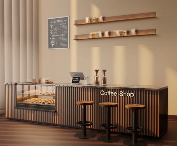 Modern Reception Desk-ID:739666943