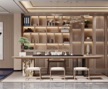 New Chinese Style Tea House-ID:120573045