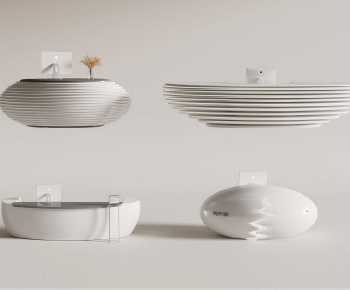 Modern Reception Desk-ID:950009891