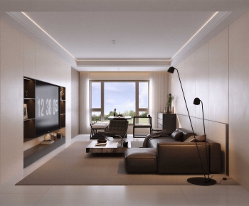 Modern A Living Room-ID:660316949