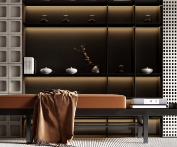 New Chinese Style Stool For Changing Shoes-ID:829075109