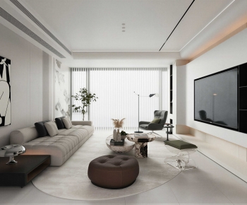 Modern A Living Room-ID:452694896