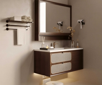 Modern Bathroom Cabinet-ID:254390004