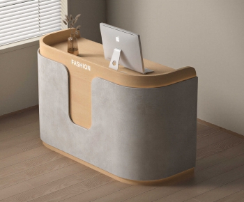 Modern Reception Desk-ID:393842948
