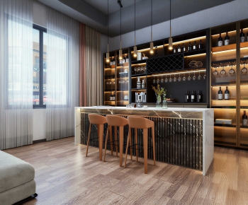 Modern Wine Cellar/Wine Tasting Room-ID:120924001