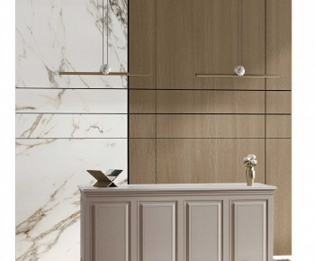 Modern Reception Desk-ID:455643898