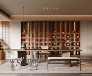 New Chinese Style Tea House-ID:405059103