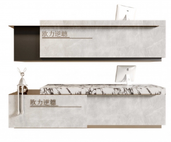 Modern Reception Desk-ID:405025967