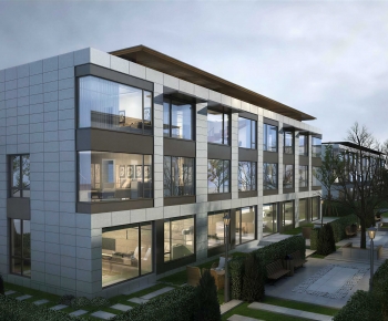 Modern Residential Building-ID:566495906