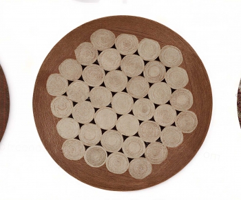Modern Circular Carpet-ID:446100954