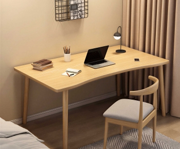 Nordic Style Computer Desk And Chair-ID:928625115