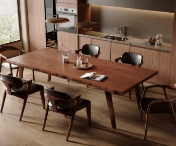 Modern Dining Table And Chairs-ID:443664079