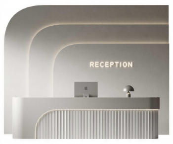 Modern Reception Desk-ID:483803032