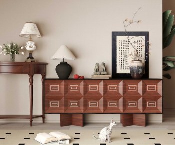 French Style Entrance Cabinet-ID:179410936