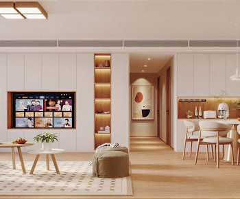 Modern A Living Room-ID:275523901